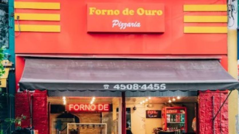 Pizzaria forno de ouro