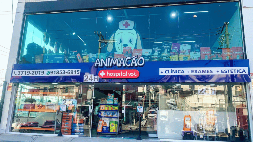 A Animacão Vet 24h – Unidade Rio Pequeno oferece atendimento completo para cães e gatos, reunindo em um só lugar serviços de clínica veterinária, pet shop, banho e tosa e cuidados especializados.