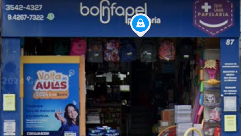 A Bonfapel Papelaria é uma papelaria localizada no Jardim Bonfiglioli, na região do Butantã, em São Paulo. A loja atende moradores, estudantes, profissionais, empresas e famílias que procuram materiais escolares, artigos de papelaria, produtos para escritório e diversos outros itens para o dia a dia.